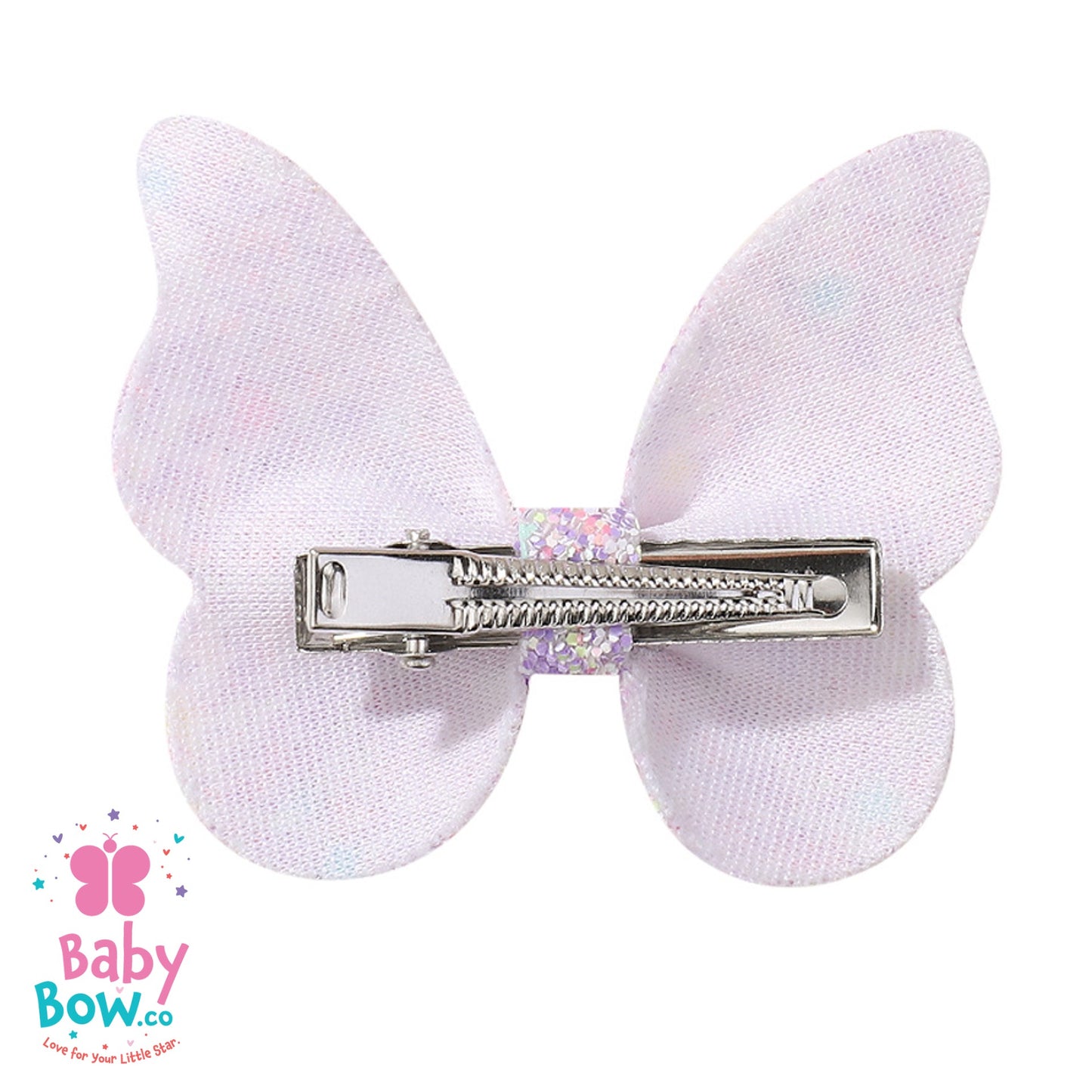Glitter Gradient Butterfly Hair Clip