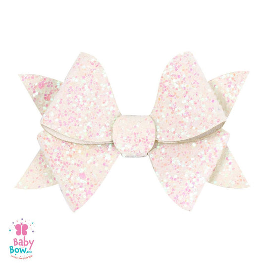 Pinwheel Leather Hair Bow