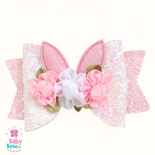 Little Girls Adorable Hair Clip - Pink