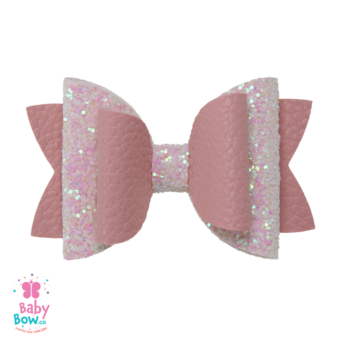 TwinkleTies – Girl Glitter Hair Bow