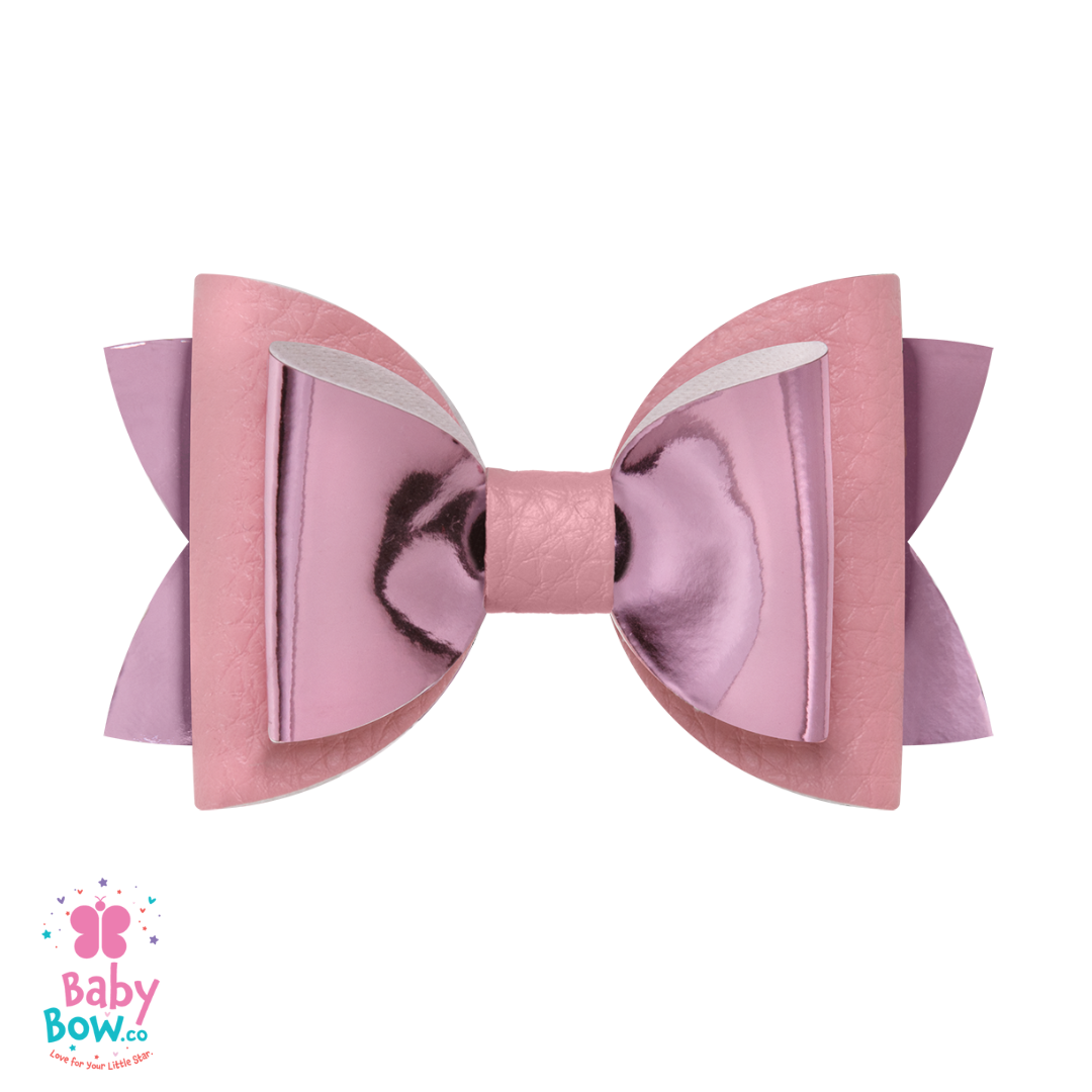TwinkleTies – Girl Metallic Hair Bow